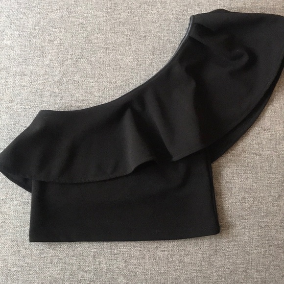 Leith one shoulder crop top - Picture 2 of 4